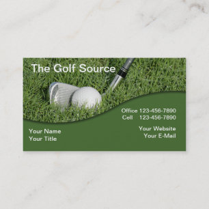 Golfindustrie-Geschäft Visitenkarte