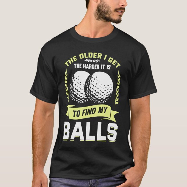 Golfing Golf Player Coach Golfer T-Shirt (Vorderseite)