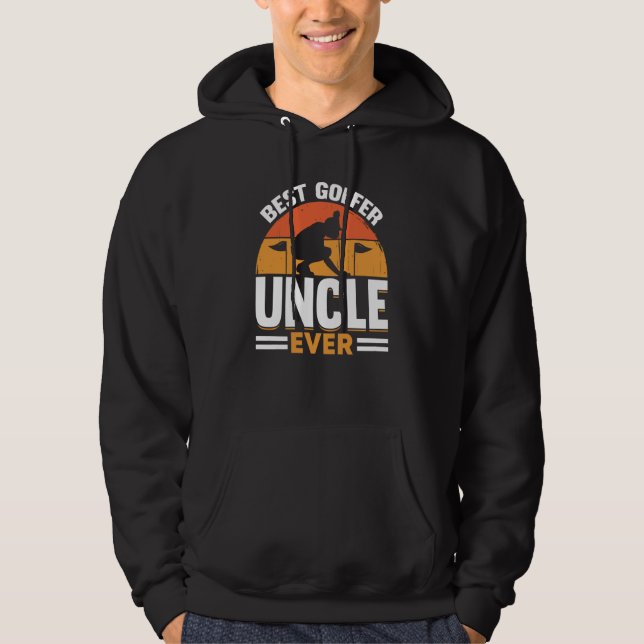 Golfing Golf Player Coach Golfer Uncle  1 Hoodie (Vorderseite)