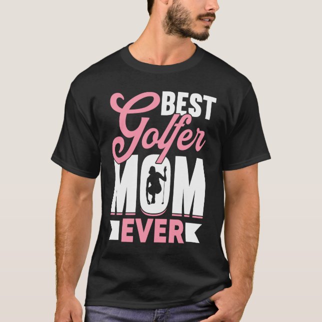 Golfing Golf Player Coach Mother Golfer Mom  2 T-Shirt (Vorderseite)