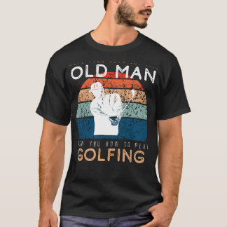 Golfing Guru: Lass diesen alten Mann aus den Grünt T-Shirt