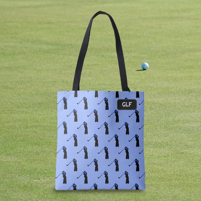 Golfing Pattern - Spieler und Treiber - Initialen  (Von Creator hochgeladen)