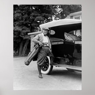 Golfing Senator, 1920er Poster