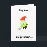 GOLFING SPASS FÜR "SON" AUF IHRER GEBURTSKARTE KARTE<br><div class="desc">FUN,  SIE ZU SCHICKEN ODER GEBEN SIE ES EINEM FREUND ODER FAMILIENMITGLIED,  DER GOLF GERNE!!  :) SIE KÖNNEN VATER ZU "JEMAND" ÄNDERN UND ICH MACHE MEHR DAHER.</div>