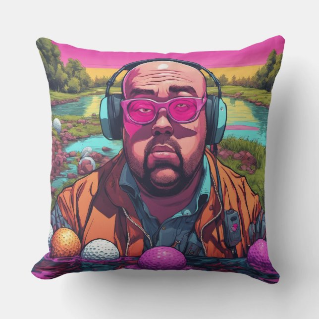 Golfkissen Kissen (Vorderseite)