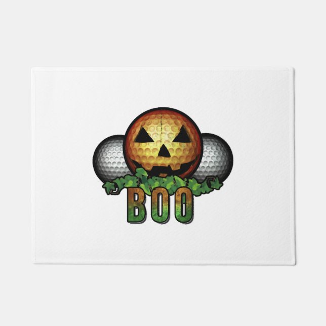 Golfklub Halloween Golfer Verleihung Geschenk Fußmatte (Vorderseite)