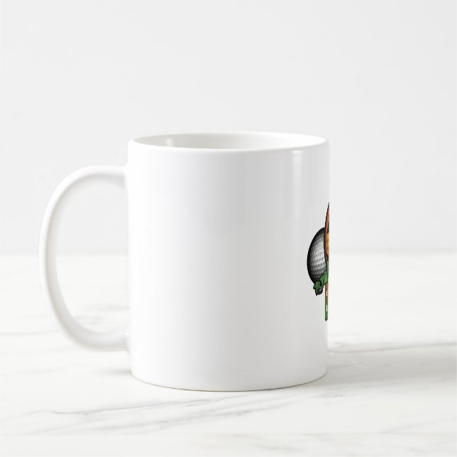 Golfklub Halloween Golfer Verleihung Geschenk Kaffeetasse (Links)