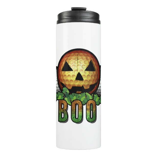 Golfklub Halloween Golfer Verleihung Geschenk Thermosbecher (Vorderseite)
