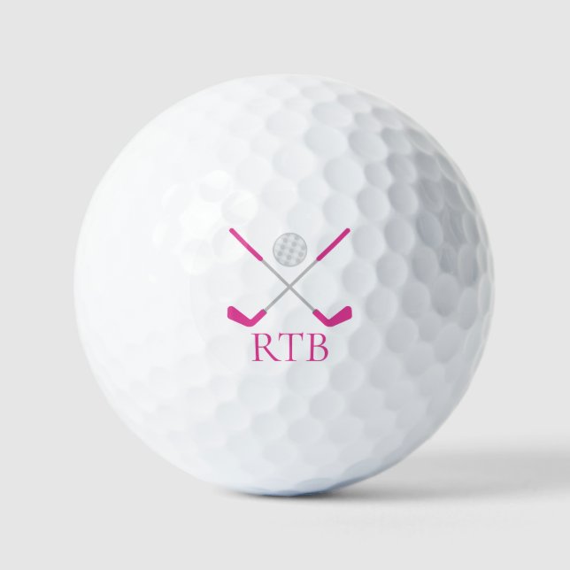 Golfklubs und Personalisierte Ball-Golfplätze Golfball (Vorderseite)