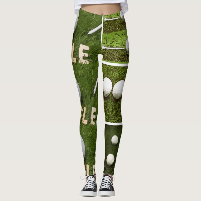 Golfkollektion mit Design Leggings (Vorderseite)