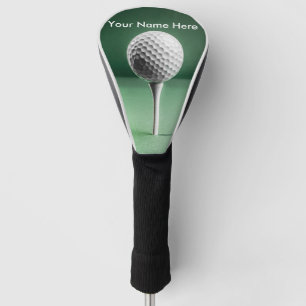 Golfkopfabdeckung mit Golfball-Image Golf Headcover