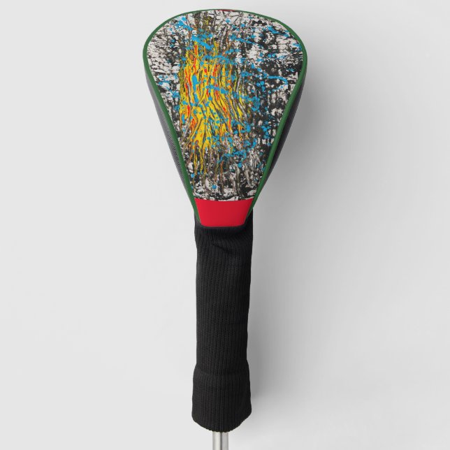 Golfkopfhauben für zeitgenössische Kunst Golf Headcover (Vorderseite)