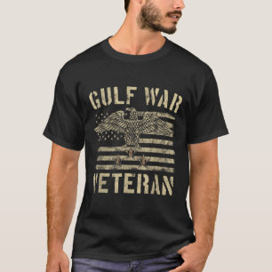 Golfkrieg Veteran Shirt Eagle US Flagge