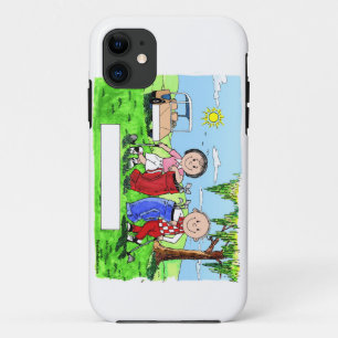 Golfkuppel - Personalisierter Cartoon Case-Mate iPhone Hülle