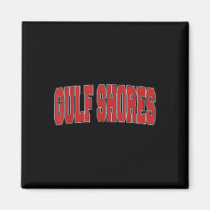 Golfküste Al Alabama Varsity Style USA Vintag S Magnet