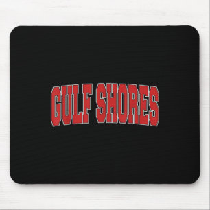 Golfküste Al Alabama Varsity Style USA Vintag S Mousepad
