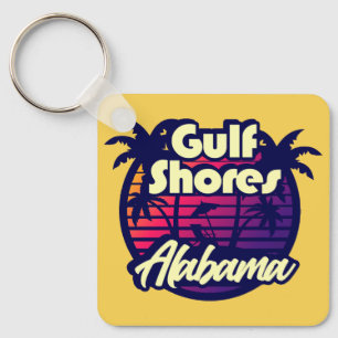 Golfküste Alabama Schlüsselanhänger