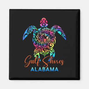 Golfküste Alabama Sea Turtle Family Vacation Sum Magnet