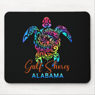 Golfküste Alabama Sea Turtle Family Vacation Sum Mousepad