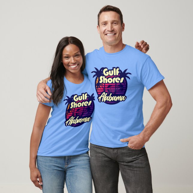 Golfküste Alabama T-Shirt (Unisex)