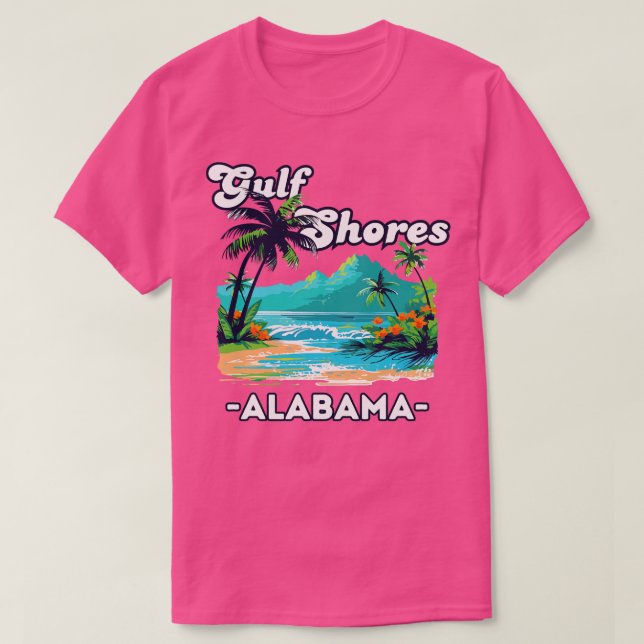 Golfküste Alabama TShirt 1 (Design vorne)