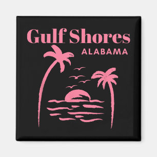 Golfküste Alabama Wasserfarbenschildkröte Magnet