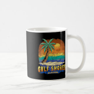 Golfküste Alabyma Vintag Distressed Souvenir Kaffeetasse