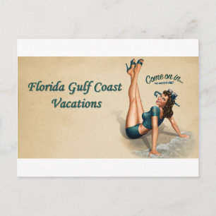 Golfküste von Florida Postkarte