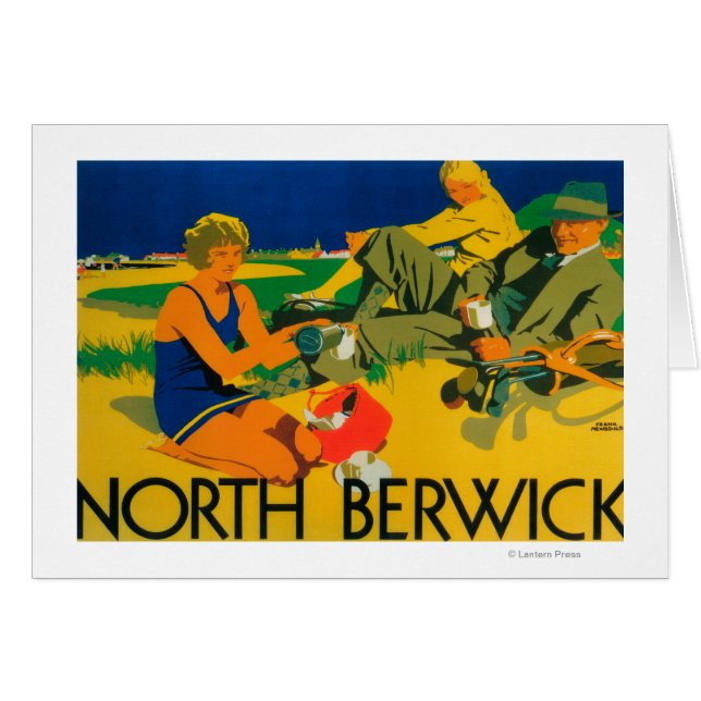 Golfküsten-Werbeplakat (Vorderseite (Horizontal))