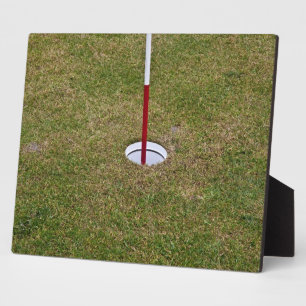Golfloch Fotoplatte