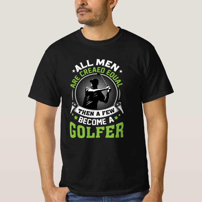 Golfmänner sind gleichberechtigte Redewendungen T-Shirt (Vorderseite)