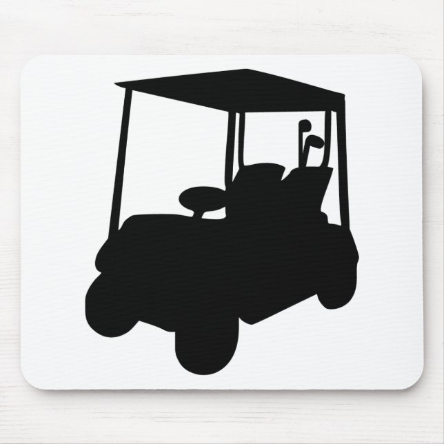 Golfmobil Mousepad (Vorne)