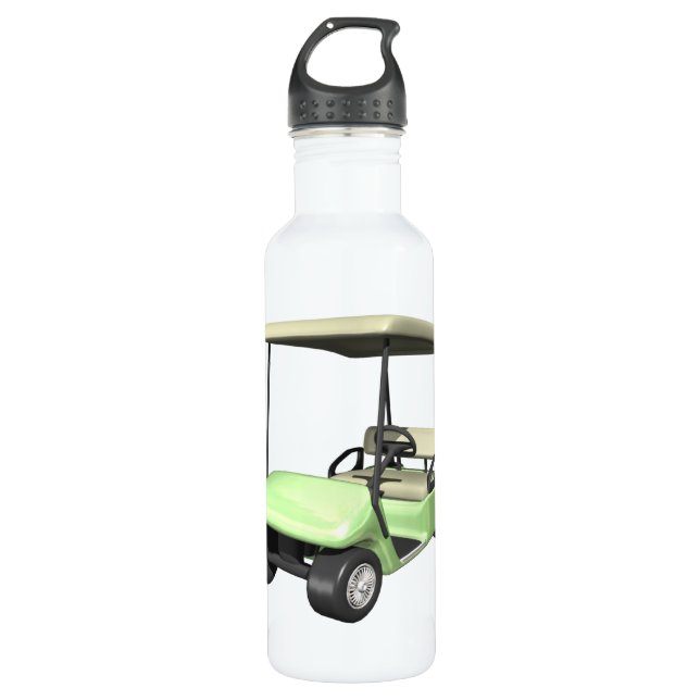 Golfmobil Trinkflasche (Vorderseite)