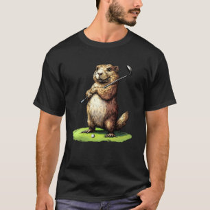 Golfmurmeltier T-Shirt