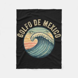 Golfo de Mexico Viva Mexiko Golf von Mexiko Souven Fleecedecke