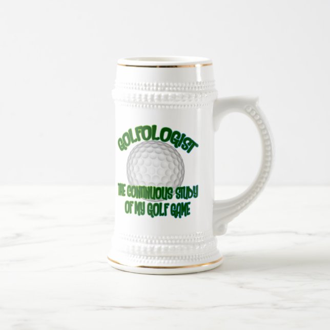 Golfologist Bierglas (Rechts)