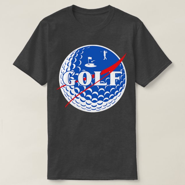 Golfparody-Grafikdesign T-Shirt (Design vorne)