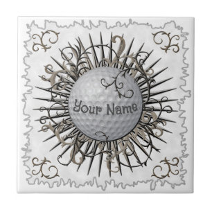 Golfplatine Swirl Fliese