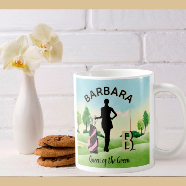 Golfplatz 3D Monogram Kaffeetasse (Von Creator hochgeladen)