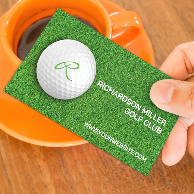 Golfplatz Business Card Visitenkarte (Von Creator hochgeladen)