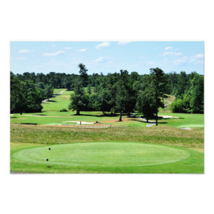 Golfplatz Fotodruck