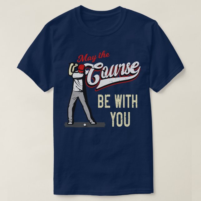 Golfplatz Funny Sprichwort Golfer T-Shirt (Design vorne)