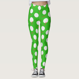 Golfplatz Gemustert Leggings