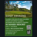 Golfplatz, GoIf Lesson Werbung Flyer<br><div class="desc">Golfplatz,  GoIf Lesson Werbung Flyer durch den Business Card Store.</div>