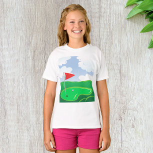 Golfplatz Green Girls T - Shirt