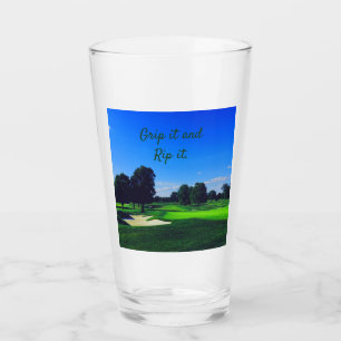 Golfplatz Greif zu und reiß los Glas