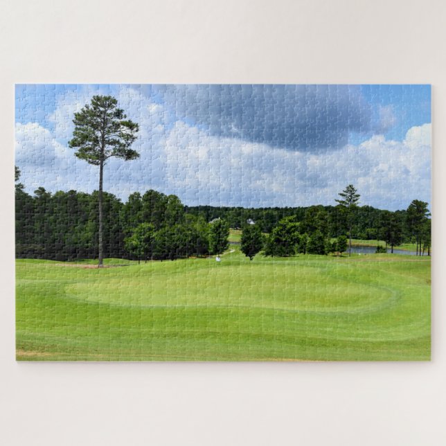 Golfplatz Landschaft Puzzle (Horizontal)
