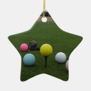 Golfplatz Ostergebirge Keramikornament