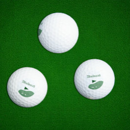 Golfplatz personalisierter Golf Golfball