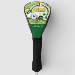 Golfplatz St. Patrick's Day Golf Headcover
